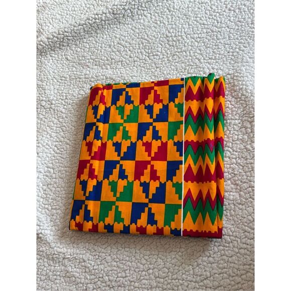 African Ankara Kente fabric - Picture 1 of 9